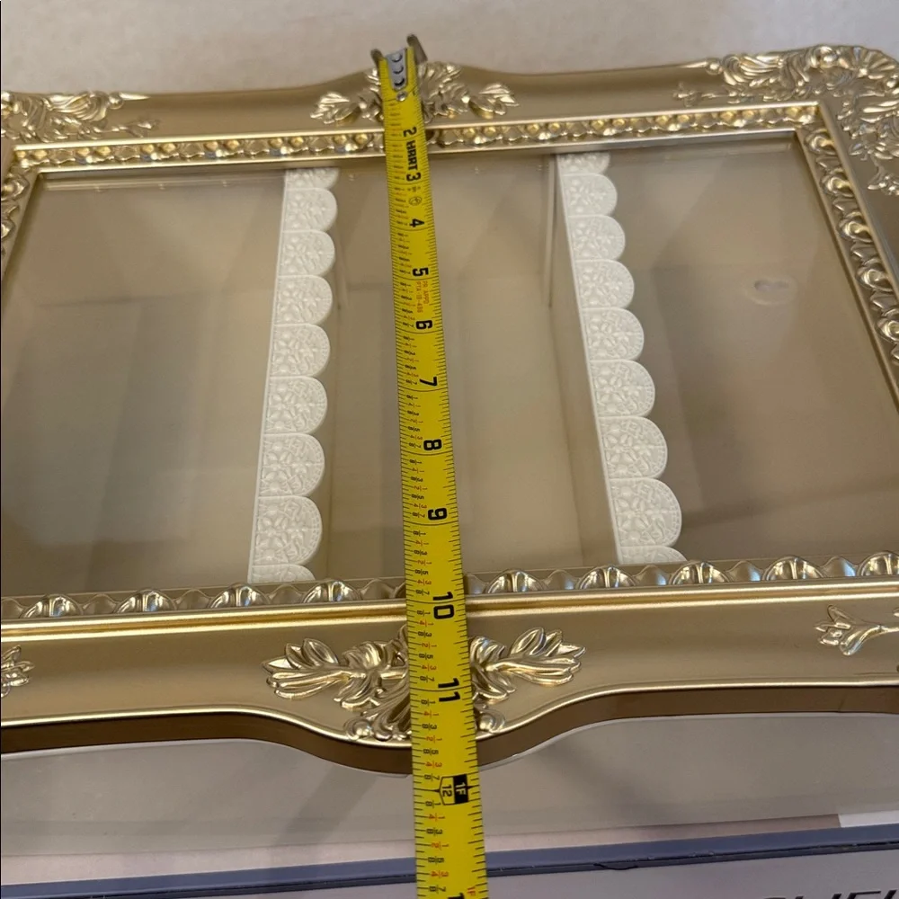 TikTok Viral Room2Room Five Below Gilded Display Shelf Gold Vanity Cabinet